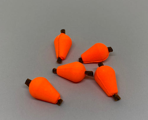 Strike Indicators Teardrop Orange 5pack