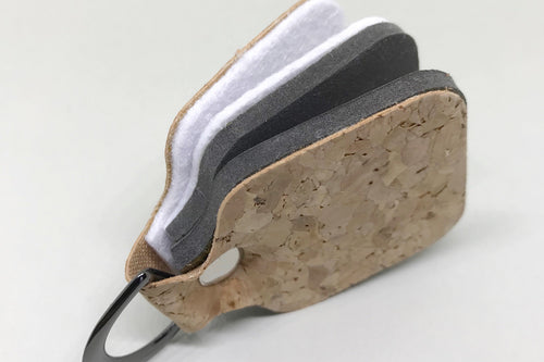 Leader straightener and line cleaner 2 in 1