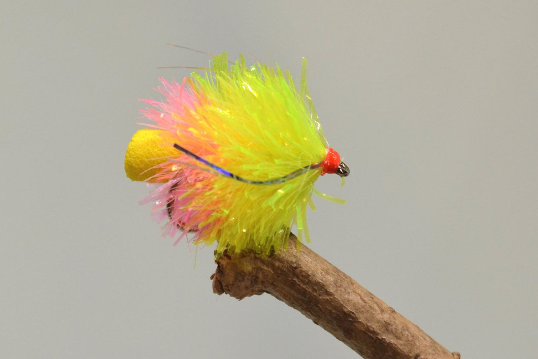 Yellow & Coral Fab x 3  (Barbed)