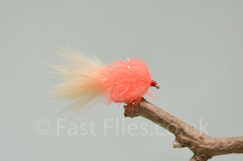 Mini Coral Fritz Blobs x 3 - Fast Flies top trout flies