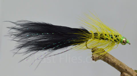 Gold Head Black Dancers x 3 - Fast Flies top trout flies
