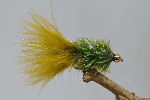 Gold Head Olive Fritz Woolly Bugger x 3 - Fast Flies top trout flies
