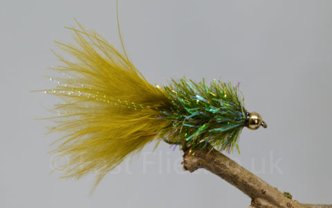 Gold Head Olive Fritz Woolly Bugger x 3 - Fast Flies top trout flies