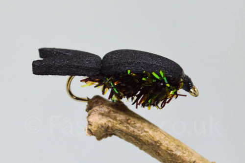 Floating Fry Black x 3 - Fast Flies top trout flies