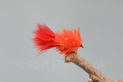 Red Blobs x 3 - Fast Flies top trout flies