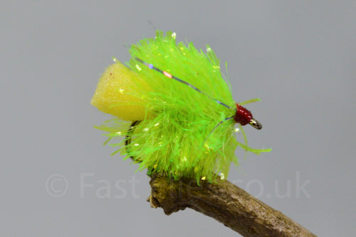 Chartreuse Fabs x 3 - Fast Flies top trout flies