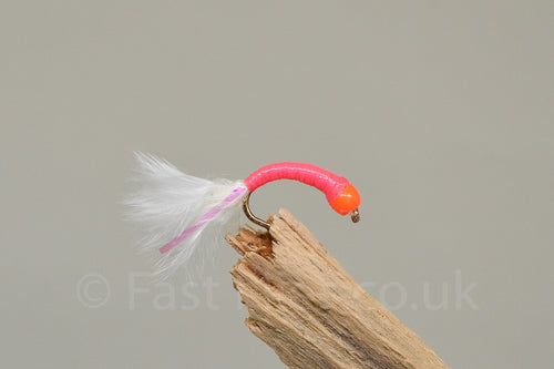 Pink cat bungee with a white tail x 3