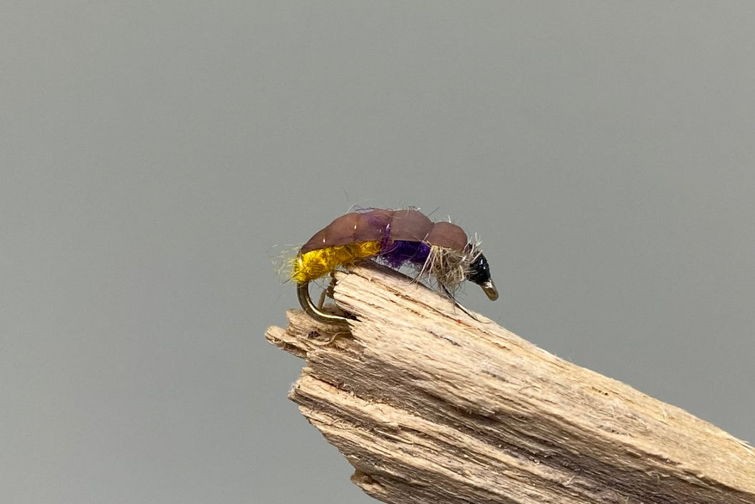 Amber & Purple Czech x 3