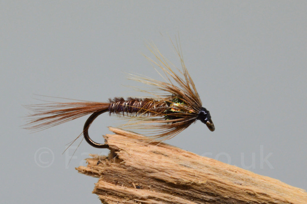 Gold Holo Cheek Cruncher x 3 - Fast Flies top trout flies