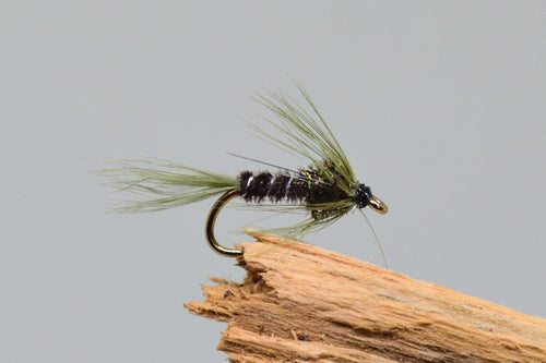 Olive Cruncher x 3 - Fast Flies top trout flies