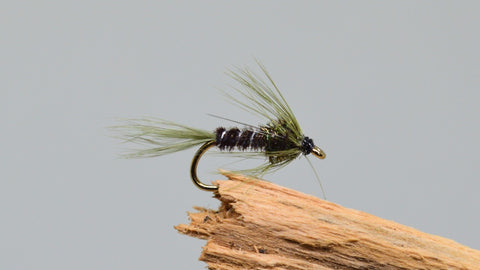 Olive Cruncher x 3 - Fast Flies top trout flies