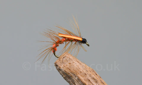 Soldier Palmer x 3 - Fast Flies top trout flies