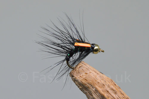 Gold Head Black x 3 - Fast Flies top trout flies