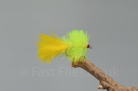 Yellow Blobs x 3 - Fast Flies top trout flies
