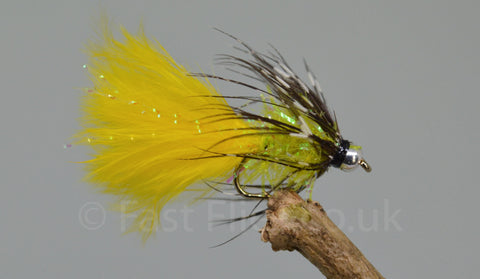 Yellow Loynton Guineas x 3 - Fast Flies top trout flies