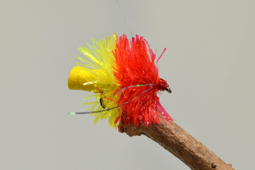 Yellow & Red Fabs x 3 - Fast Flies top trout flies